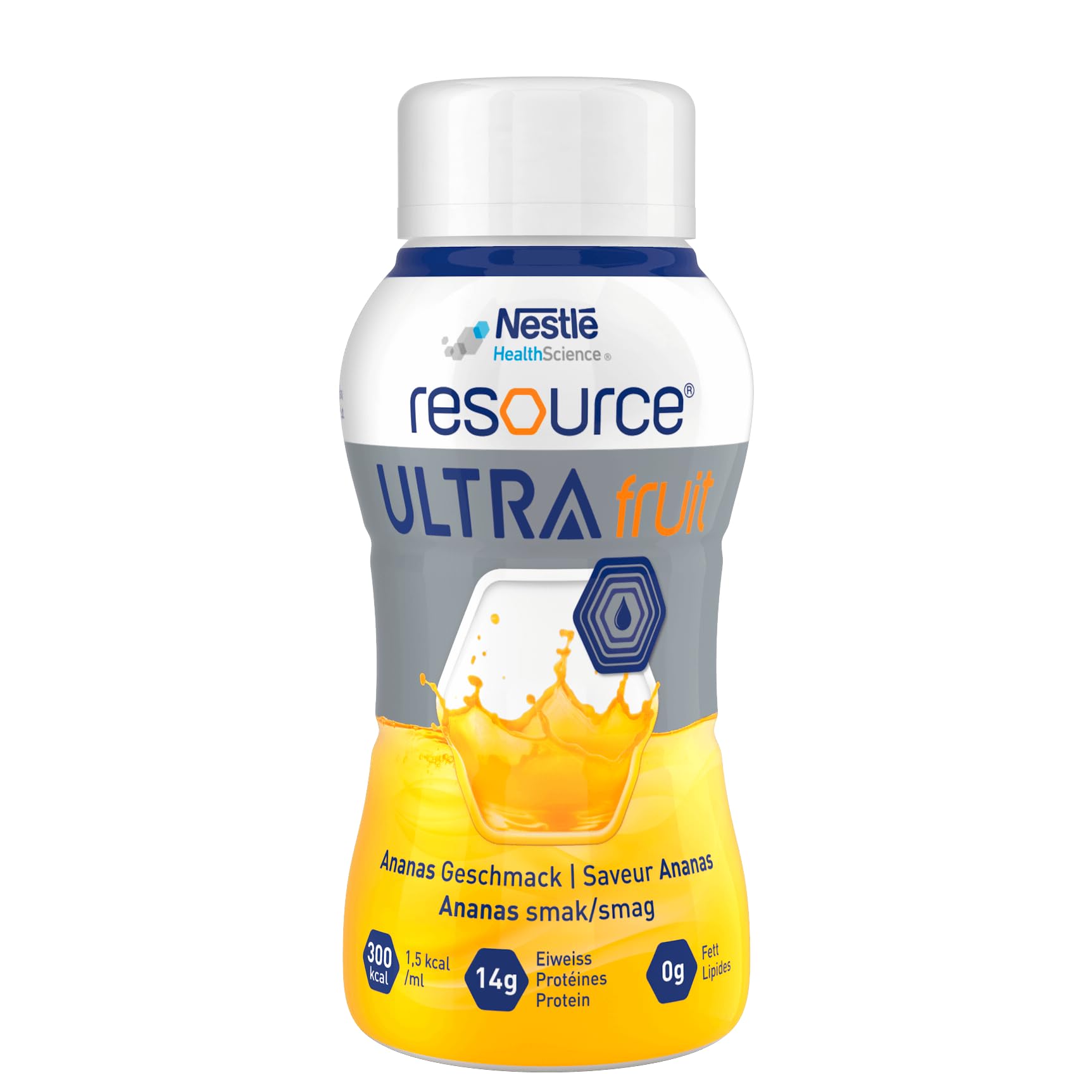 Resource Ultra Fruit 24-Pack Mixed Flavors 200ml Bottles - Delicious Vitamin-Enriched Juice Drinks for Kids Lunchboxes, Sports Hydration & Healthy Snacking