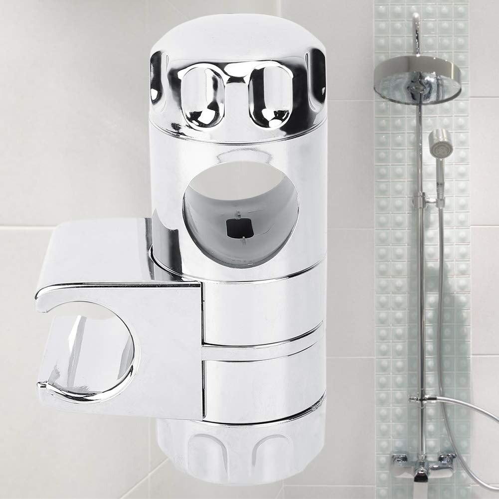 25mm Shower Head Bracket Holder - Replacement Shower Rail Clamp for Slide Shower Arms & Bars - Perfect for Bathroom Renovation & Handheld Shower Installation
