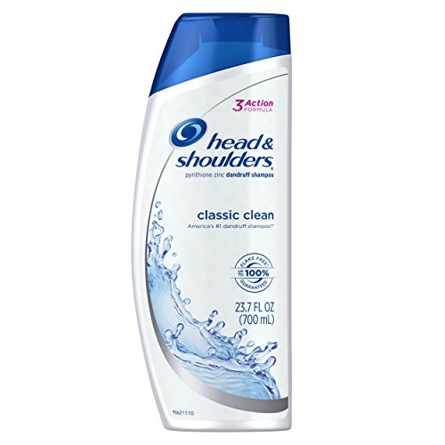 Head & Shoulders Classic Clean Shampoo, 23.7 oz - Dandruff Control & Scalp Care for Men & Women - Perfect for Daily Hair Wash & Itchy Scalp Relief