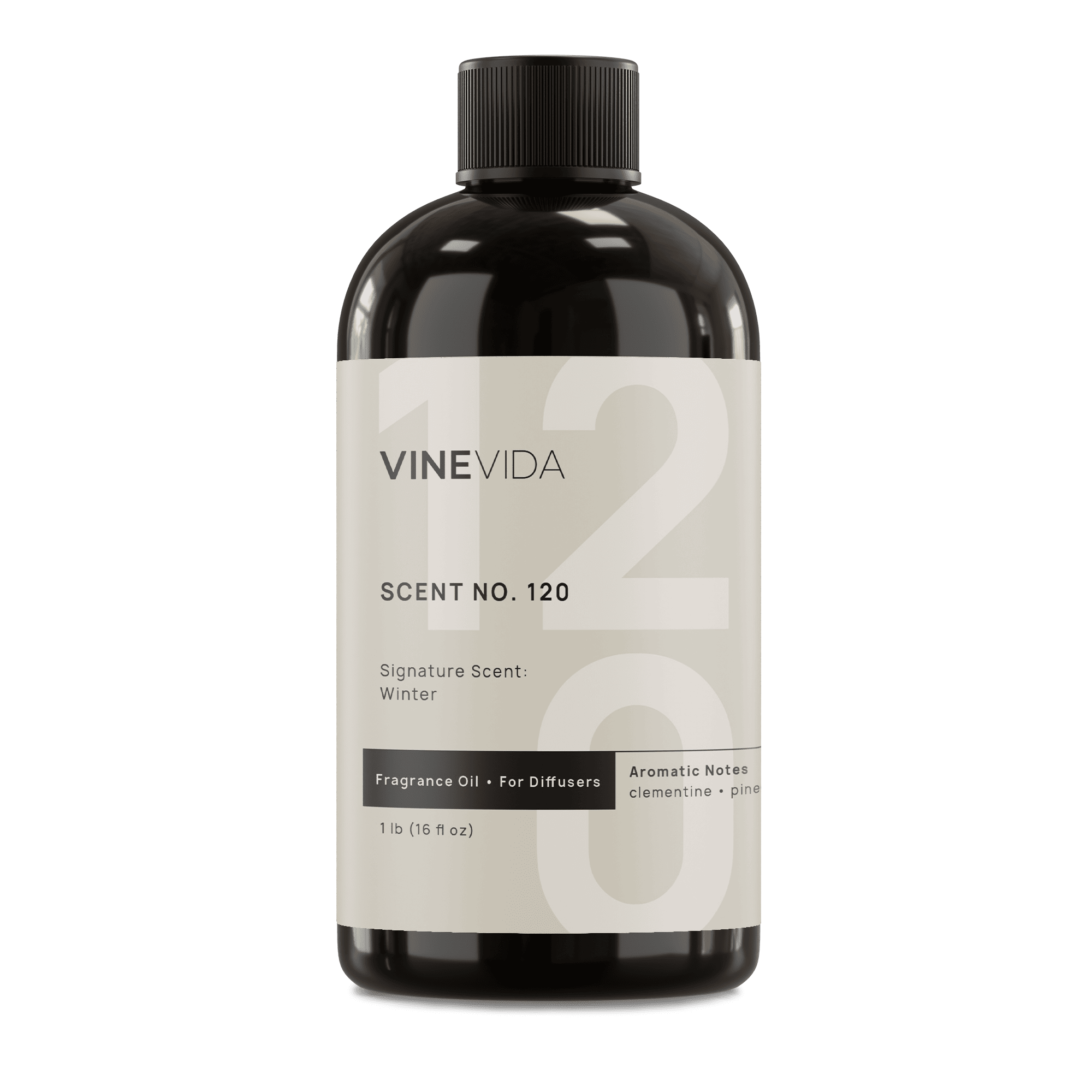 Premium No. 120 Fragrance Oil for Cold Air Diffusers - Winter Scented Essential Oil for Aromatherapy | Perfect for Home, Office, Spa Relaxation & Holiday Decor