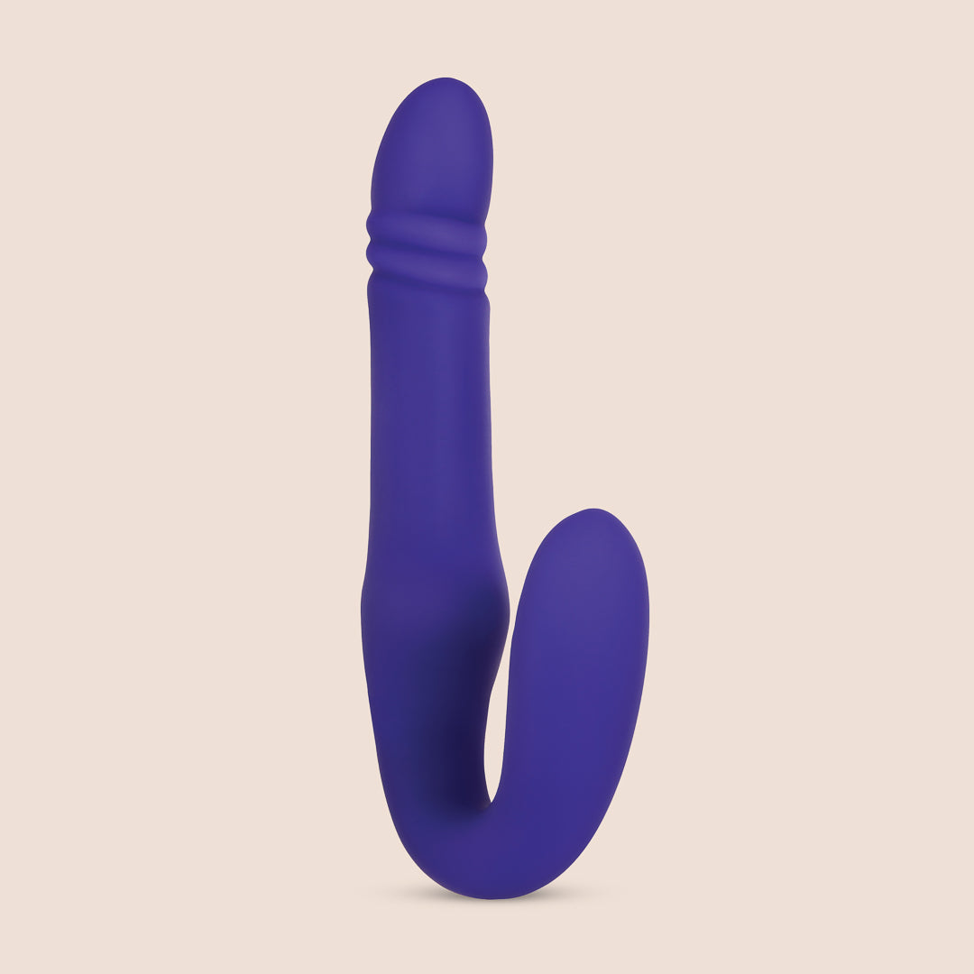 Eve's Ultimate Strapless Strap-On Dildo for Women - Powerful Thrusting Adult Toy for Couples Play & Lesbian Sex | Waterproof & Hands-Free Pleasure for Bedroom Fun & Role Play