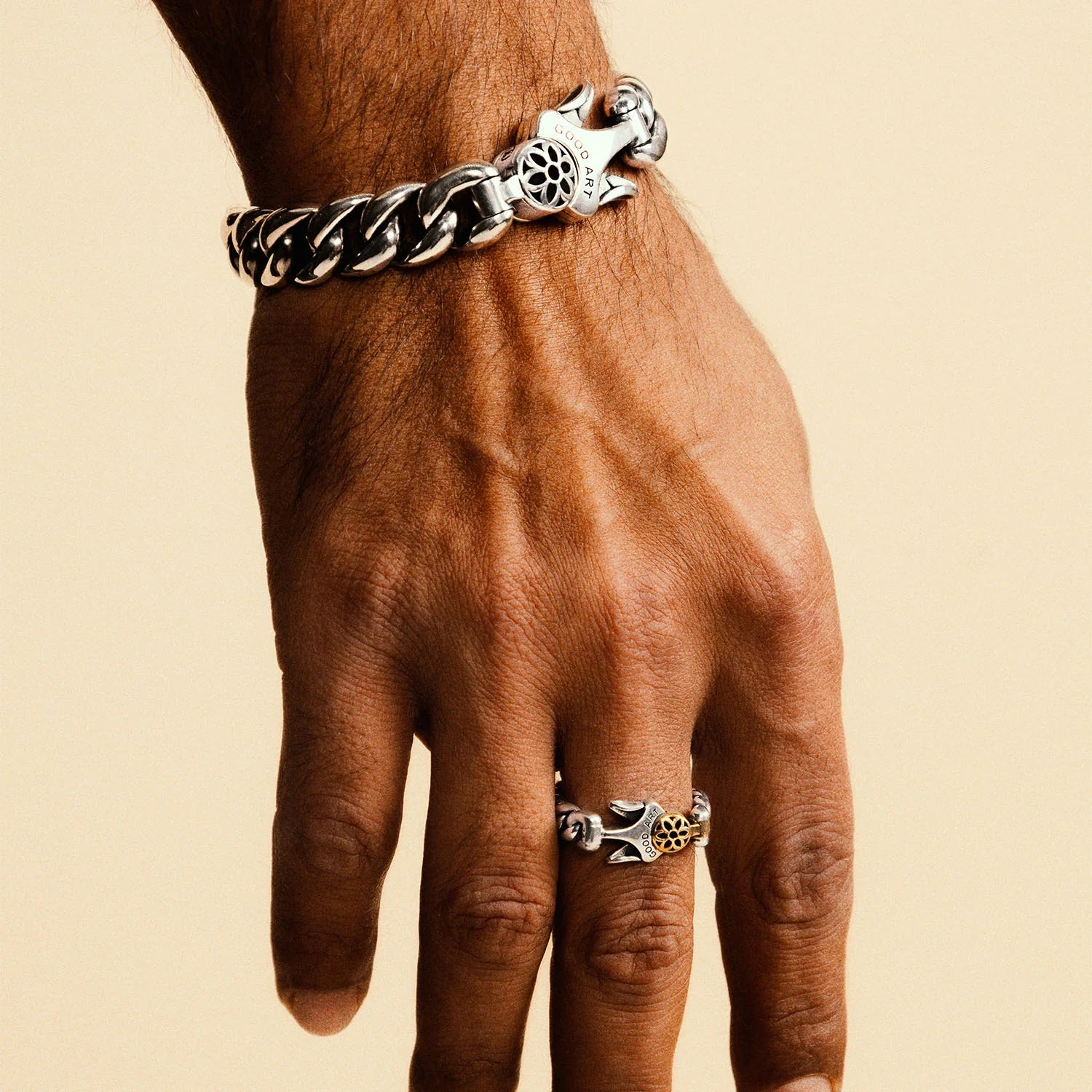 Good Art Model 10 Ring Two Toned AA - Stylish Fashion Jewelry for Women, Perfect for Parties, Weddings & Everyday Wear