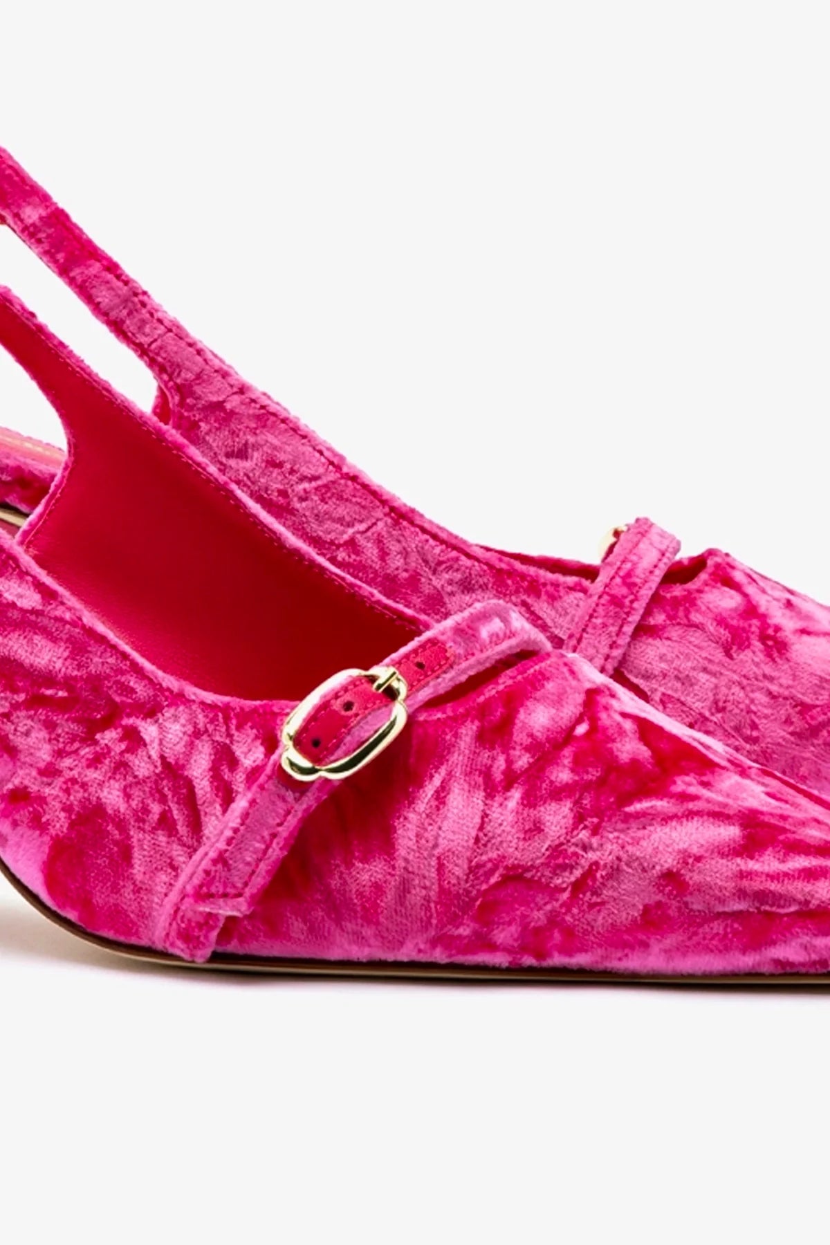 Ines Pump Women's Shoes - Pink Velvet Heels for Women, Comfortable & Stylish Wedding, Party & Evening Wear
