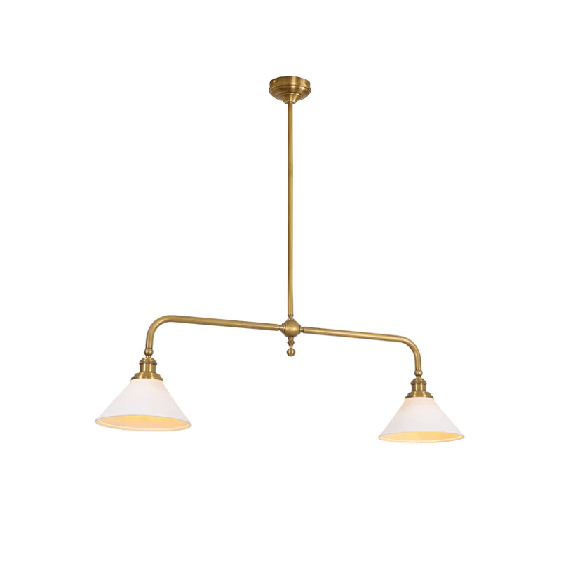 Bridgemont Pendant Light - Modern Hanging Ceiling Fixture for Kitchen Island, Dining Room & Bedroom Lighting | Dimmable LED Chandelier