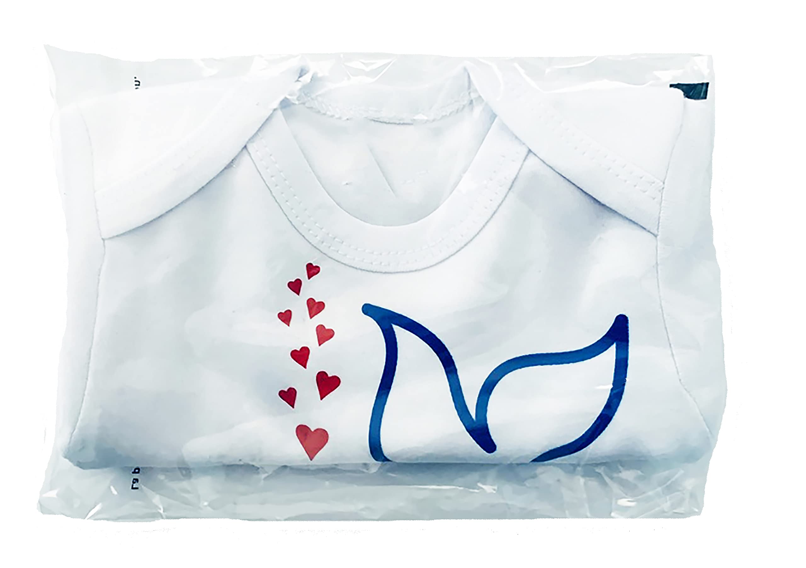 Whale Baby Bodysuit - Unisex Beach Outfit for Summer (12-18M)
