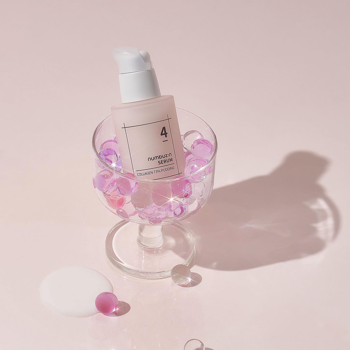 Numbuzin No.4 Collagen 73% Pudding Serum 50ml - Hydrating Anti-Aging Face Serum for Glowing Skin | Perfect for Night Routine & Daily Skincare