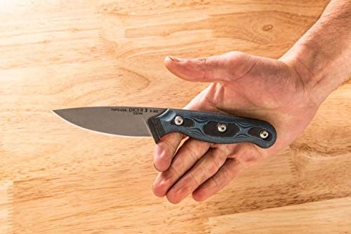 Premium Tops Dicer Paring Knife - Sharp Stainless Steel Blade, Ergonomic Handle for Precise Cutting - Perfect for Fruits, Vegetables & Kitchen Prep