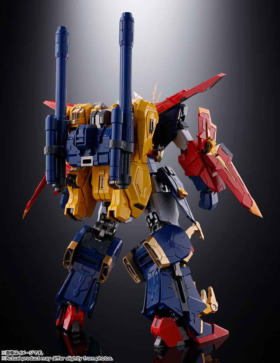 Bandai Soul of Chogokin GX-113 Gundam Tryon 3 Build Fighters Try Action Figure - High-Quality Collectible Robot Model for Anime Fans & Display