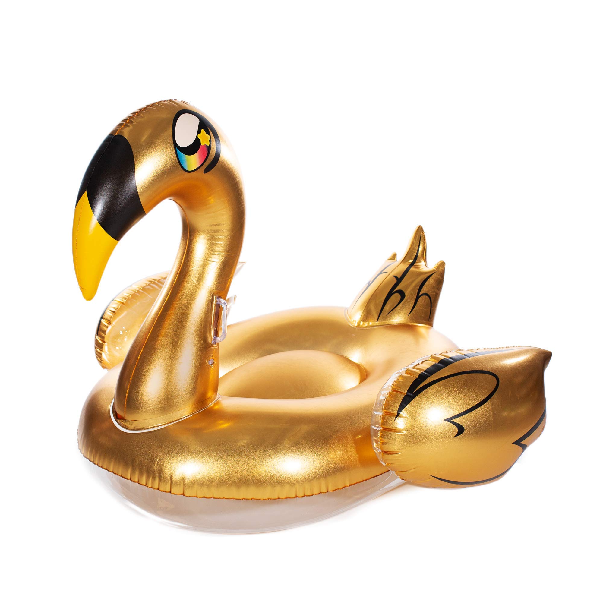 PoolCandy Giant Animal Pool Float - Inflatable Lounge Raft for Adults & Kids (Multiple Animal Styles) - Perfect for Summer Pool Parties, Beach Vacations & Backyard Relaxation