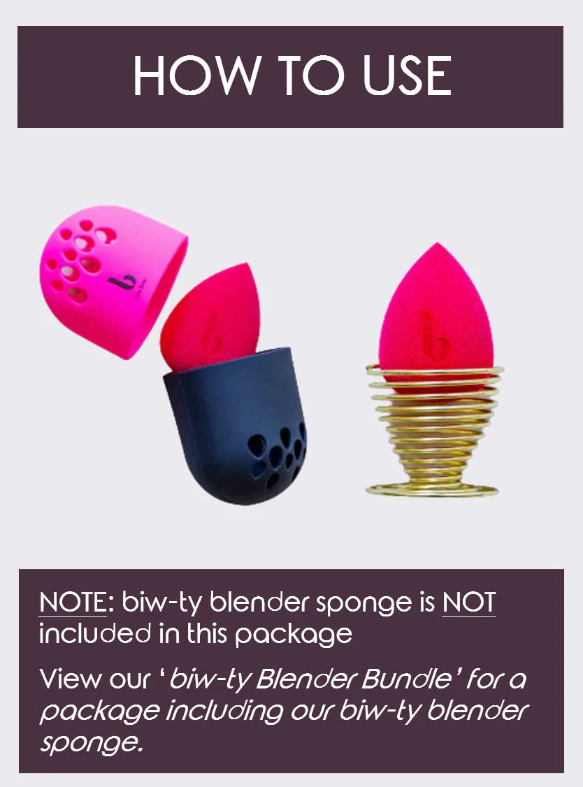 2 in 1 Blender Care Kit with Dryer & Storage Capsule - Hygienic Cleaning Accessories for Blenders | Perfect for Kitchen Organization & Small Appliance Maintenance