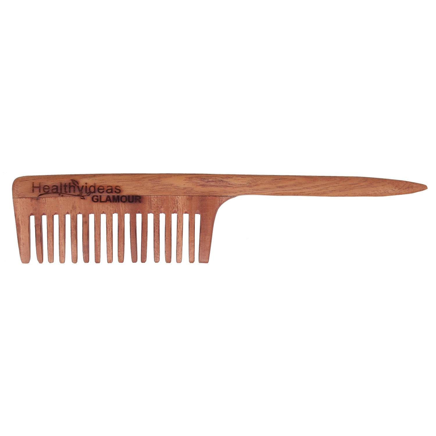 Healthy Ideas 3-Piece Hair Comb Set - Mate, Basic & Glamour Combs with Men's Pocket Comb | Perfect for Styling, Travel & Everyday Hair Care