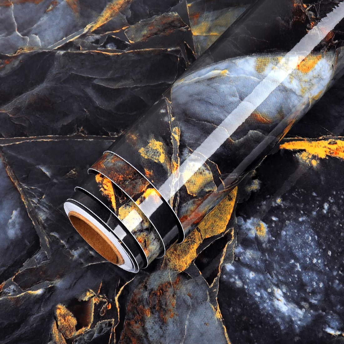 Premium Waterproof Self-Adhesive Marble Contact Paper - 15.8