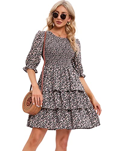 Floral Black