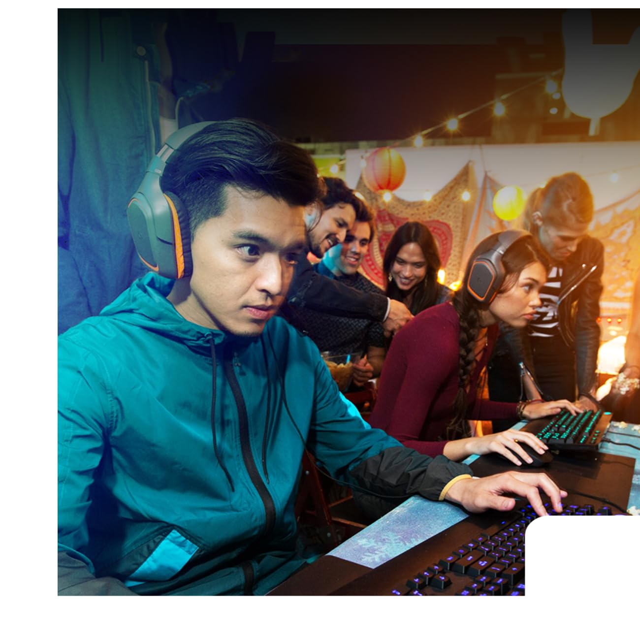 Logitech G213 Prodigy RGB Gaming Keyboard - Mechanical Feel, Spill-Resistant, Customizable Lighting - Perfect for PC Gaming, Typing & Office Work