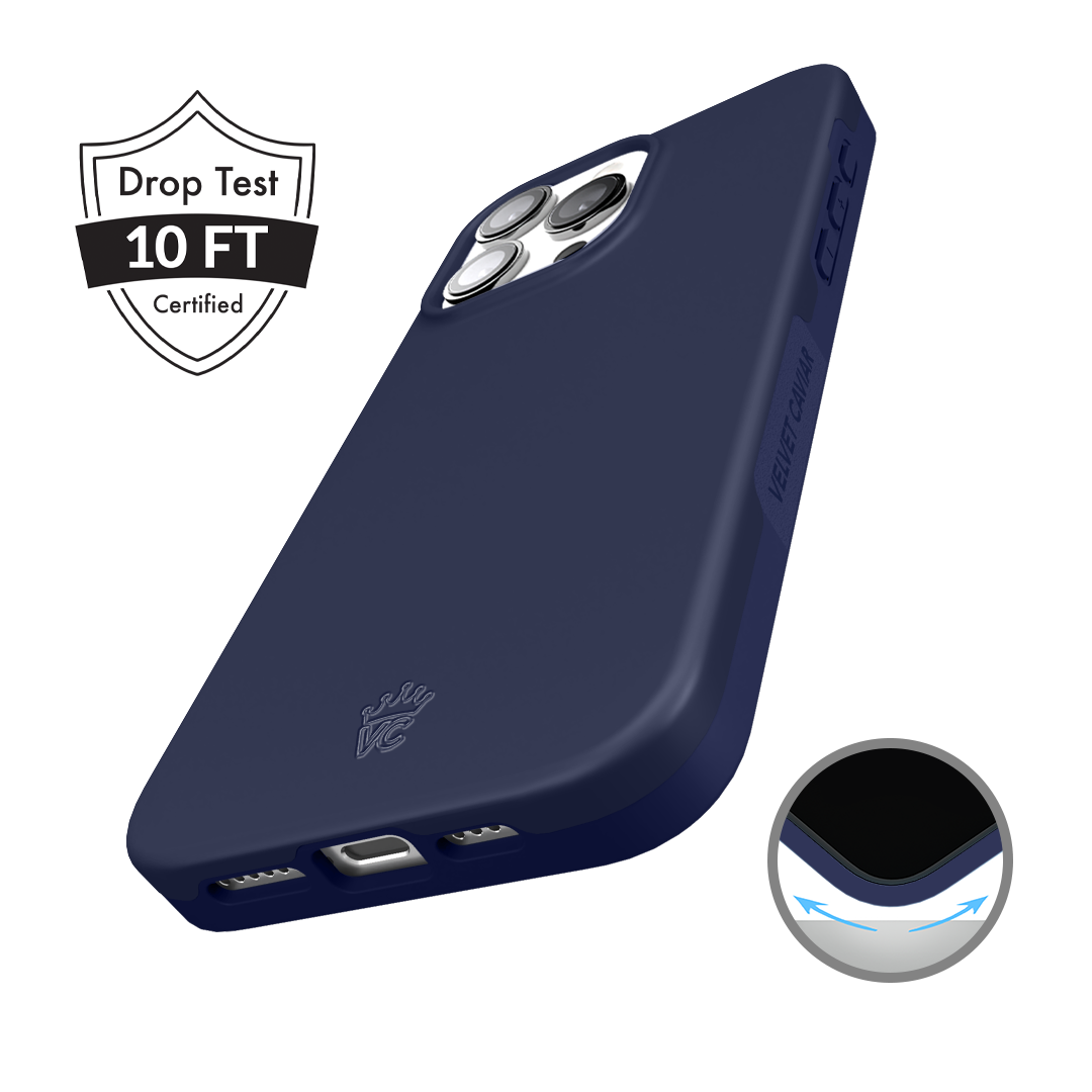 Premium Admiral Navy iPhone Case - Slim Protective Cover for iPhone [Model] | Shockproof & Scratch-Resistant | Perfect for Work, Travel & Everyday Use