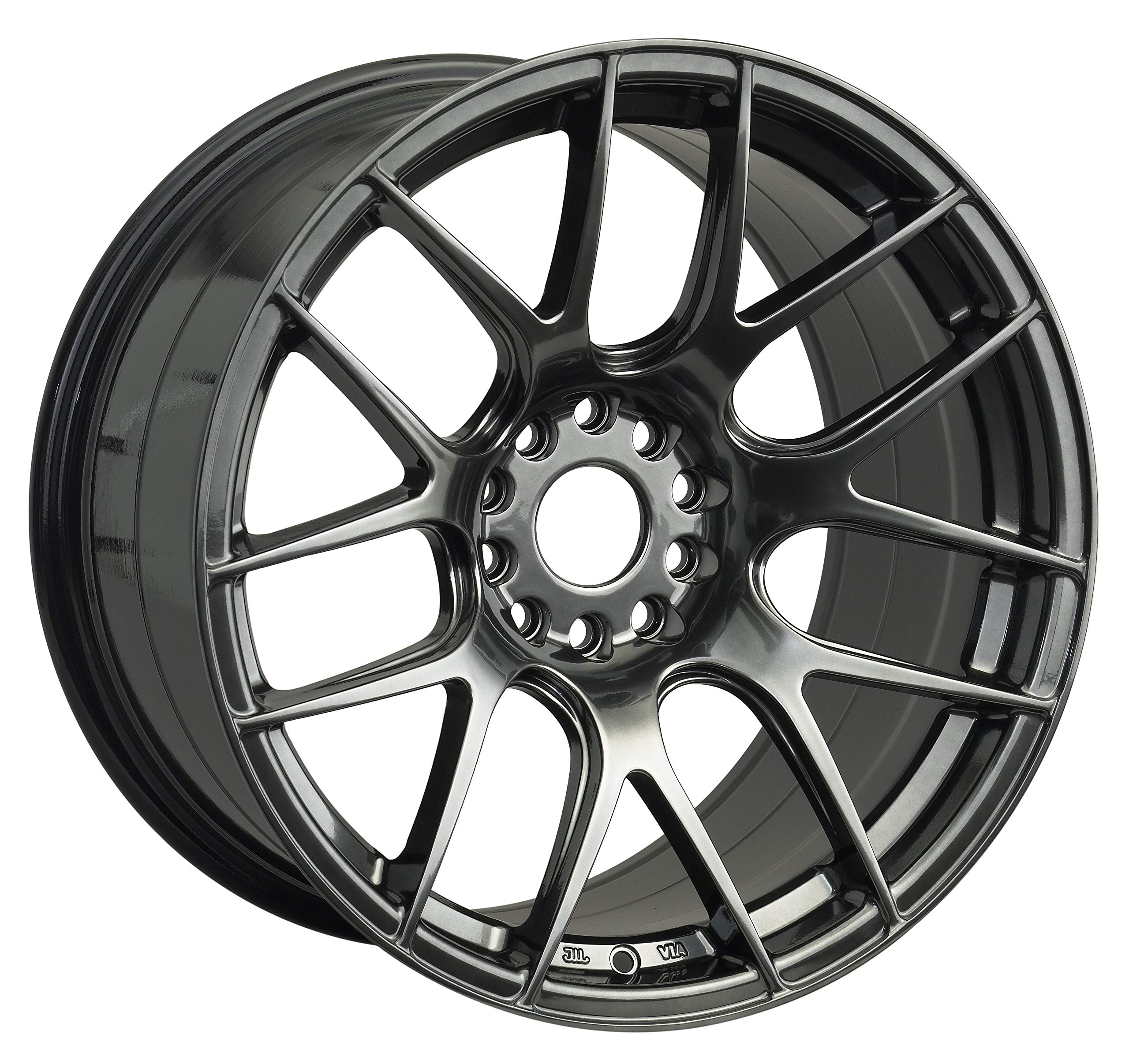 Primax 530 Alloy Wheel 17x8.25 Inches 4x100mm Bolt Pattern - Perfect for Honda Civic, Toyota Corolla & Compact Car Upgrades