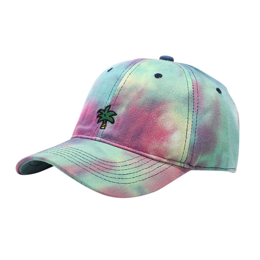 Adjustable Unisex Tie-Dye Baseball Cap - Sun Protection Hip Hop Fashion Hat for Men & Women | Perfect for Outdoor Sports, Beach, Tennis & Streetwear