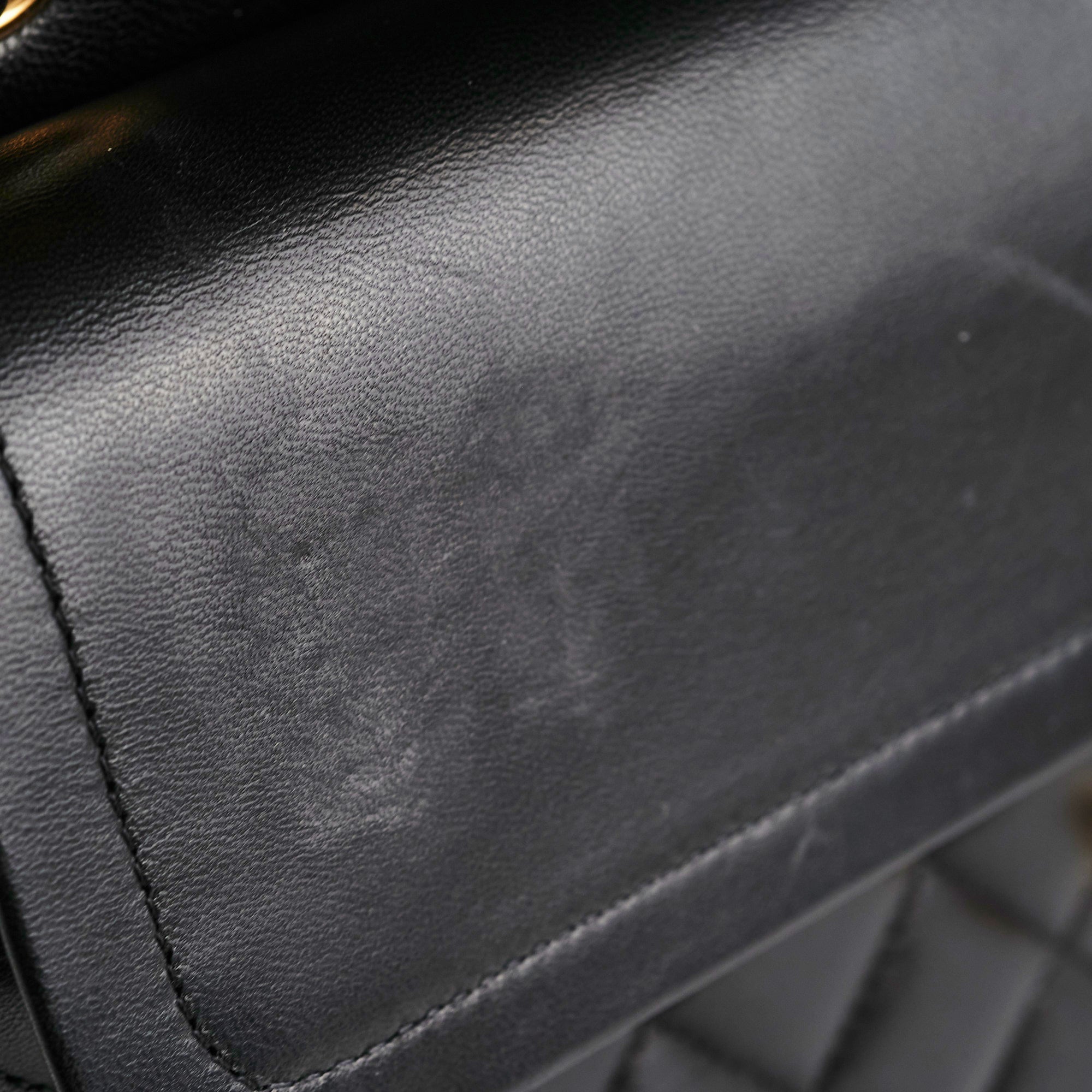 Chanel Medium/Large Classic Double Flap Lambskin Black Handbag - Luxury Designer Shoulder Bag for Women | Perfect for Work, Evening Events & Special Occasions