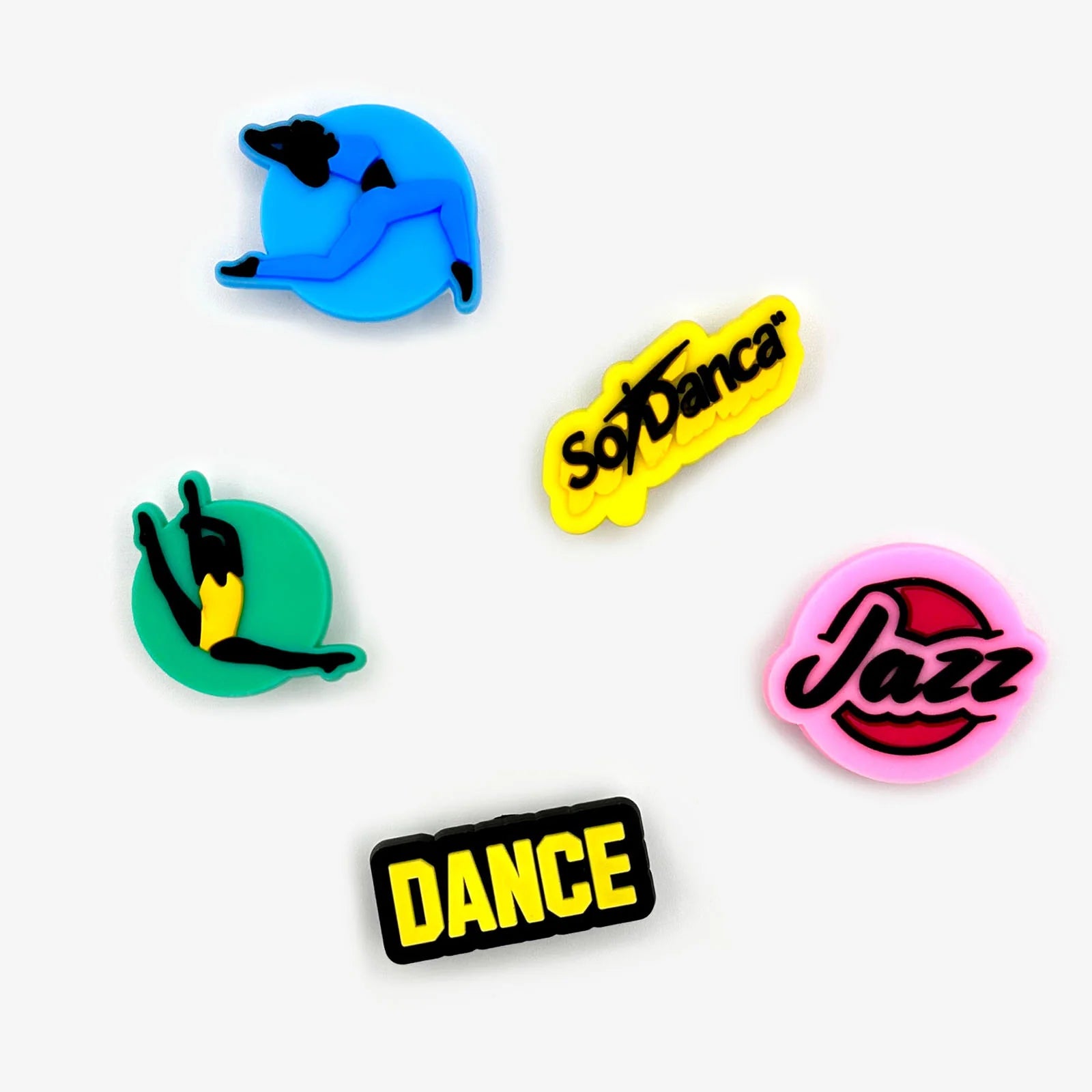 So Danca Jazz Shoe Charms - Stylish Dance Shoe Accessories for Jazz, Tap & Ballet - Perfect for Performances, Recitals & Dance Classes
