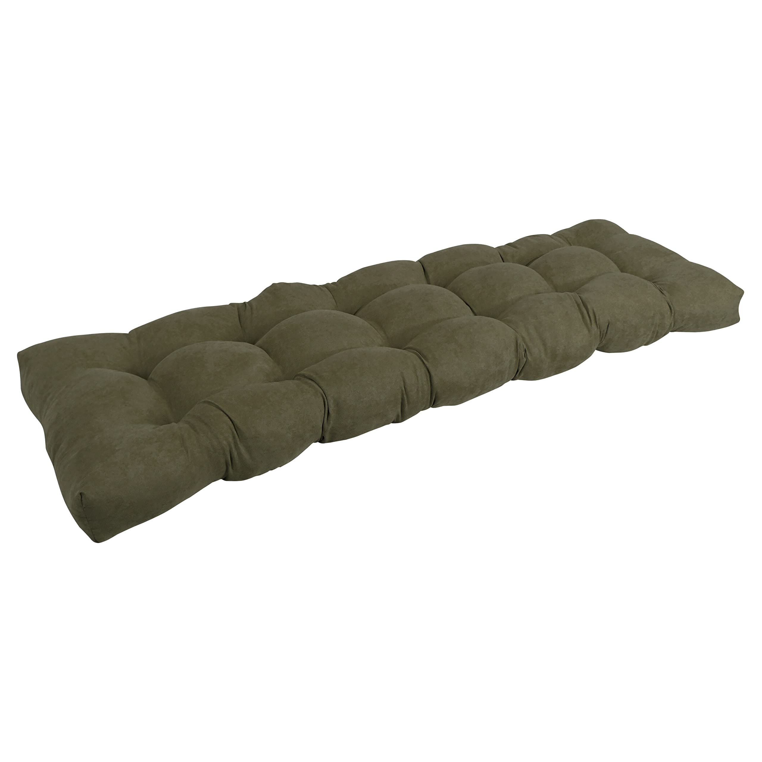 Premium Microsuede Tufted Bench Cushion - 55