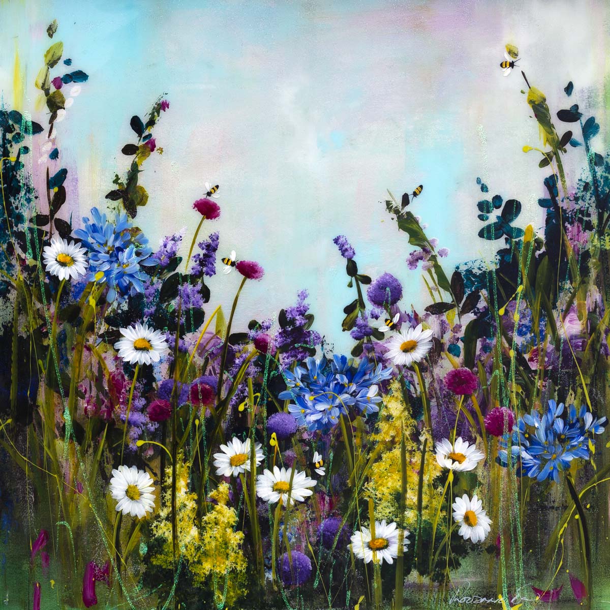 Floral Heaven - Original Floral Design for Home Decor, Wedding & Party Decorations - Perfect for Living Room, Bedroom & Event Styling