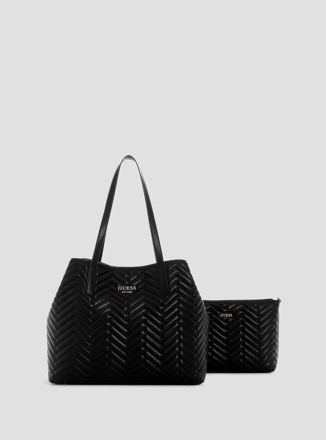 Stylish Black Vikky 2 Tote Bag for Women - Spacious & Durable Handbag for Work, Travel & Shopping - Fashionable Shoulder Bag with Multiple Pockets