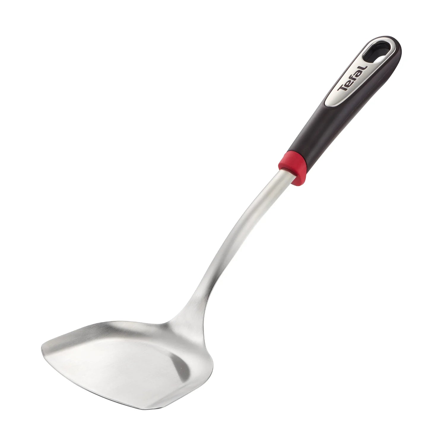 Tefal Ingenio Stainless Steel Wok Turner K1181314 - Professional Cooking Utensil for Stir-Fry, Flipping & Serving - Perfect for Asian Cuisine, Home Kitchen & Restaurant Use