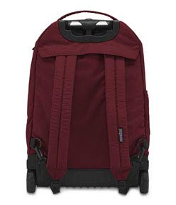 JanSport Driver 8 Rolling Backpack - Viking Red One Size | Durable Wheeled School Backpack for Students & Travel | Perfect for College, Commuting & Airplane Carry-On