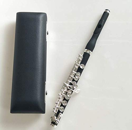Professional Silver Plated Piccolo in C Key - Excellent Sound Quality & Advanced Technique for Band, Orchestra & Solo Performances