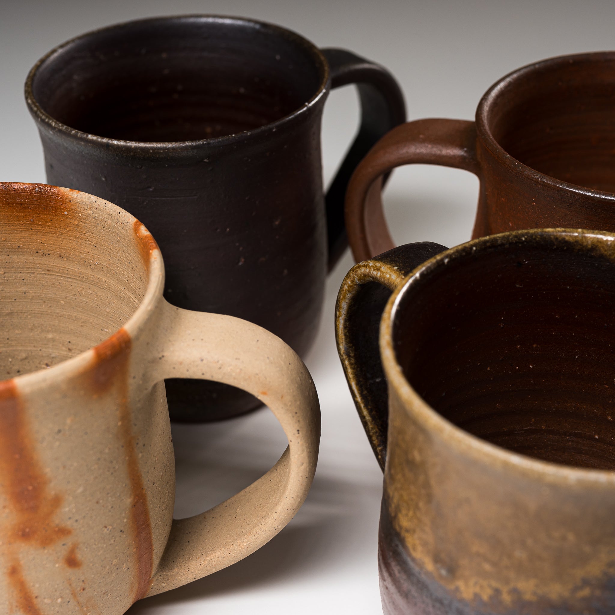 Premium Bizen Ware Pottery Extra Large Mug Cup - White Hidasuki - Handcrafted Japanese Ceramic Coffee Tea Cup - Perfect for Home Office & Gifts