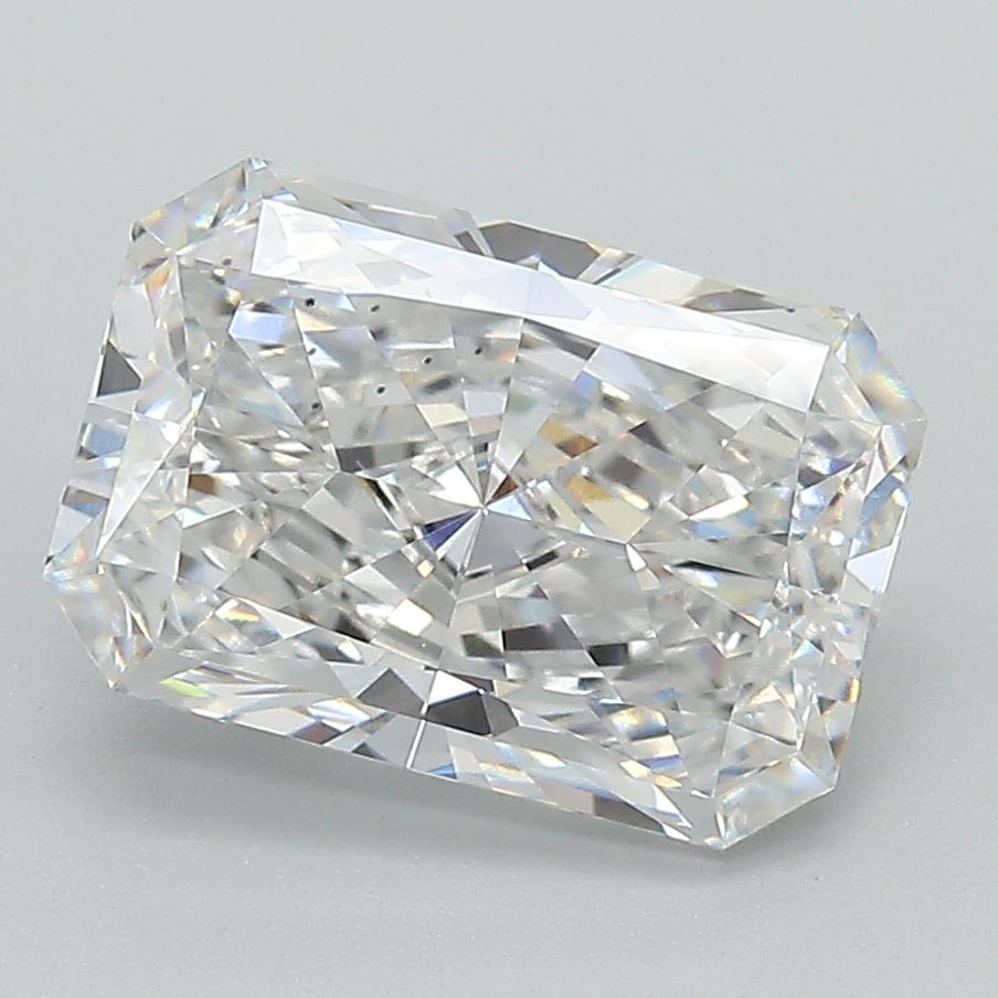 3.05 Carat E VS2 Radiant Lab-Grown Diamond - Stunning Engagement Ring Center Stone for Proposals & Anniversaries