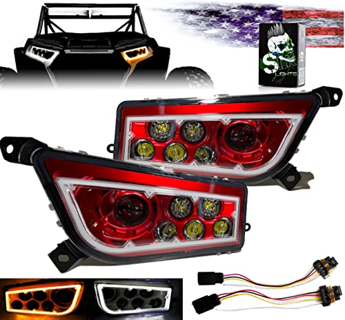 Dual Color SwitchBack Halo Red/Amber