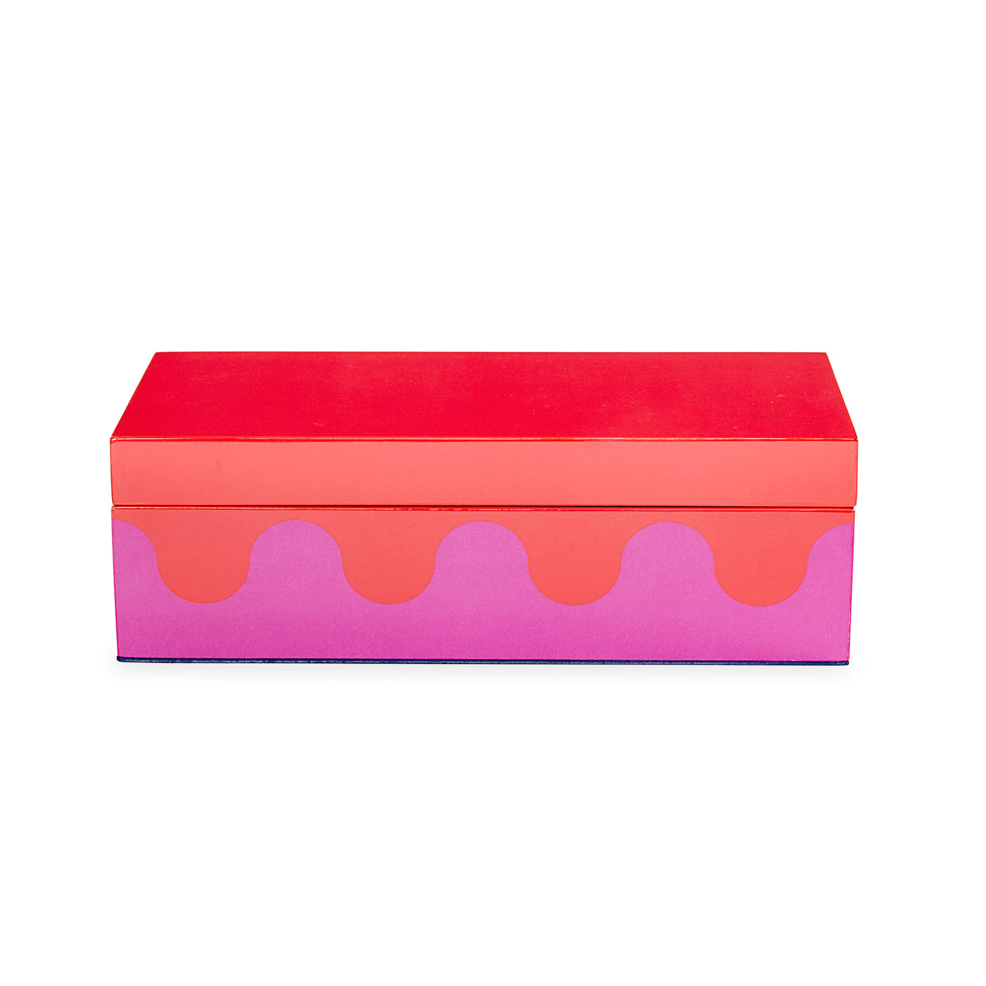 Elegant Small Ripple Lacquer Box - Handcrafted Wooden Jewelry Storage & Gift Box - Perfect for Organizing Rings, Earrings & Keepsakes | Home Decor, Wedding Favors & Special Occasion Gifts