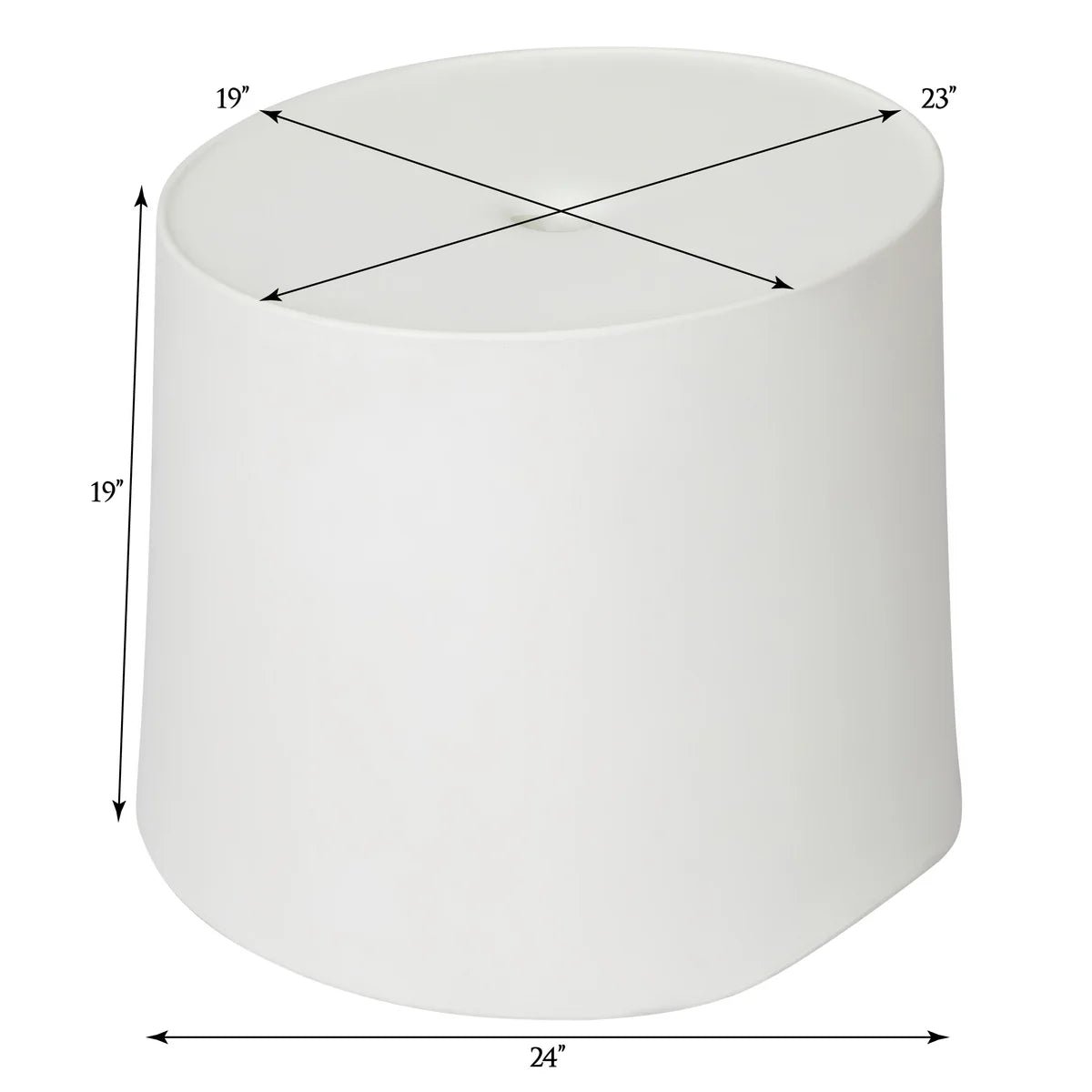 Kai Side Table - Modern Arctic White Floating Nightstand for Bedroom, Living Room | Minimalist End Table with Storage Shelf | Small Space Furniture for Apartments & Dorms