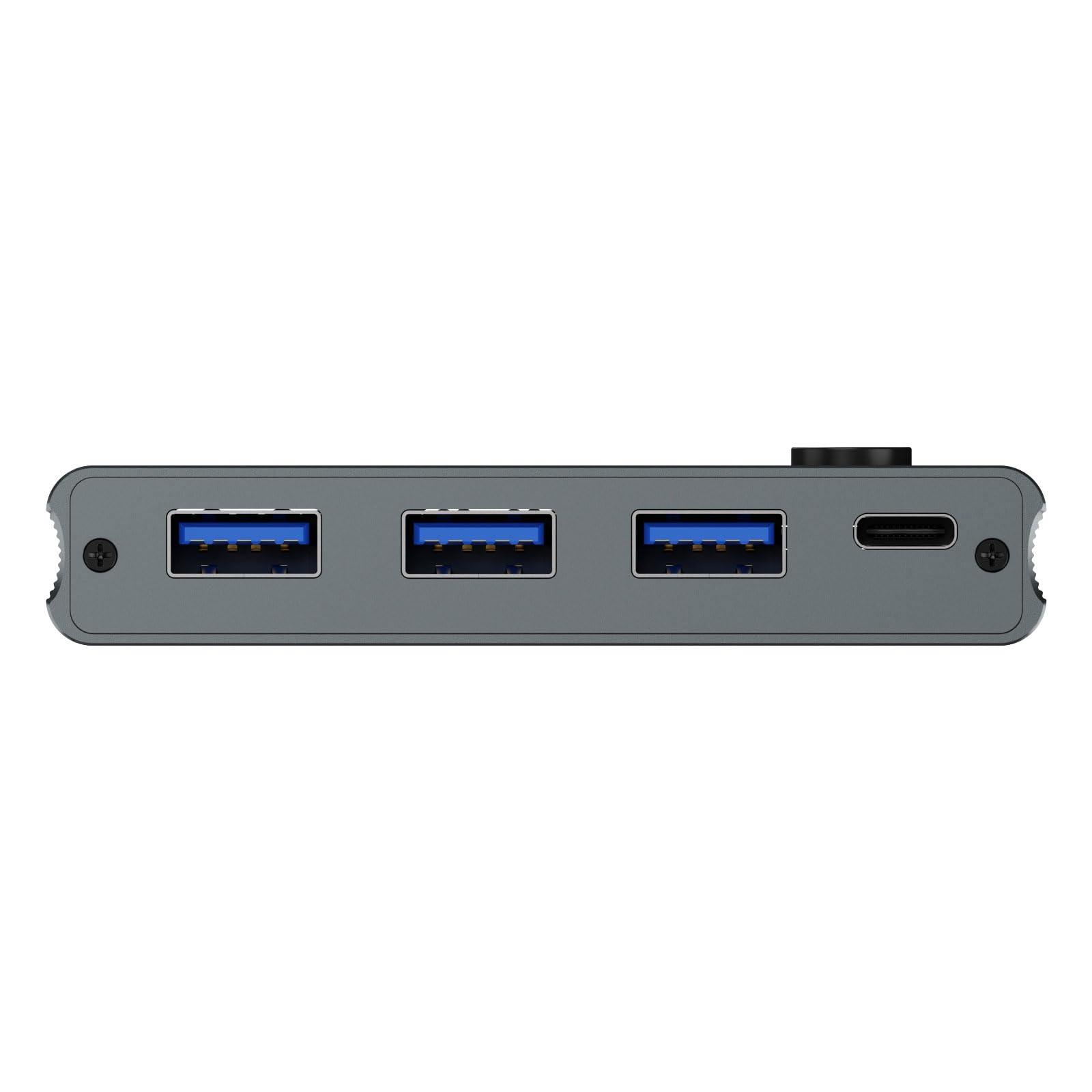 High-Speed USB 3.0 Hub with 4-Port Switcher - USB Port Extender for Laptop & Desktop - Expand USB Capacity for Printers, Scanners & More - Boost Productivity for Office & Home Workspaces