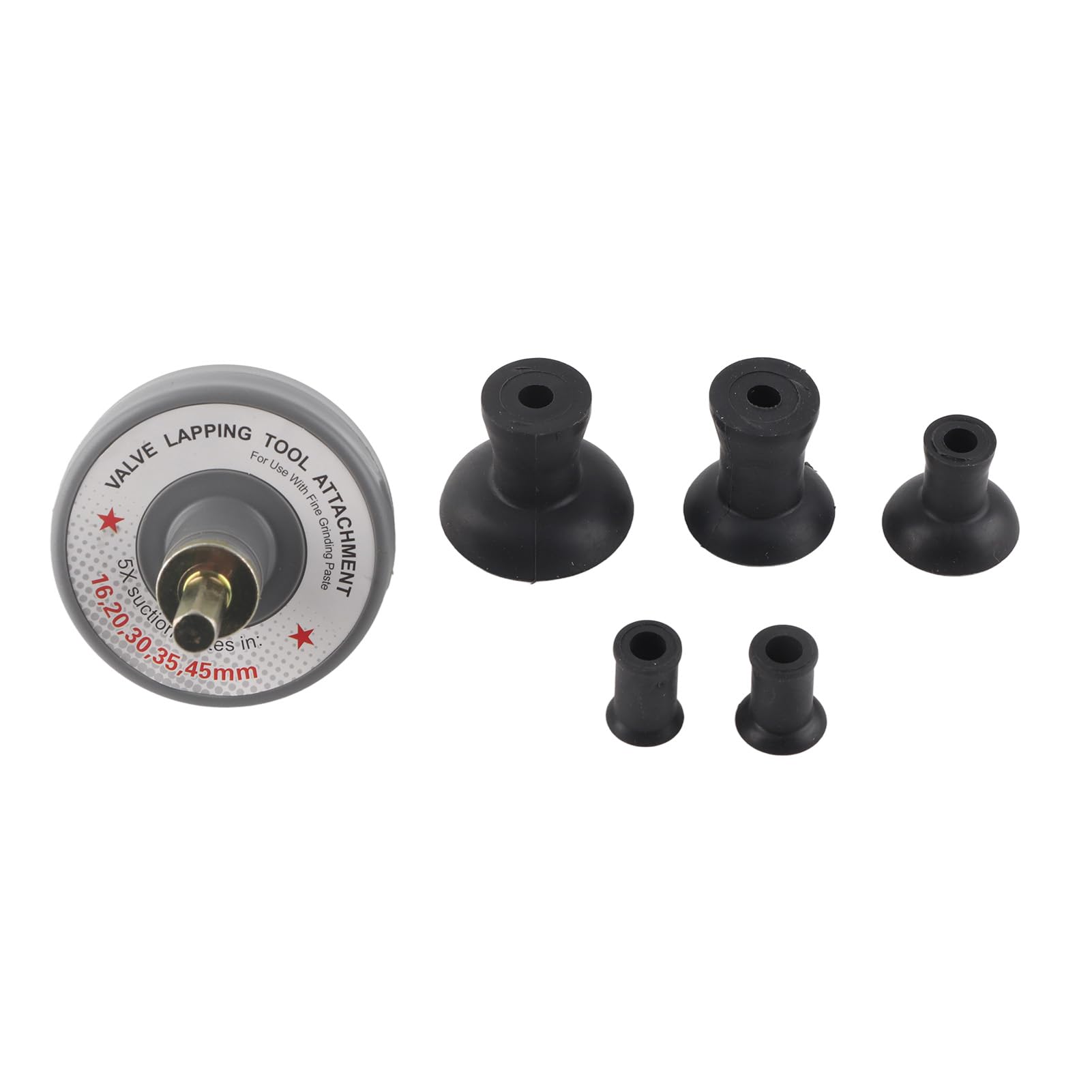 Akozon Universal Valve Lapping Tool Kit - Professional Auto Maintenance & Engine Valve Grinding Set for Small Engines - Perfect for DIY Car Repair, Motorcycle Maintenance & Small Engine Restoration