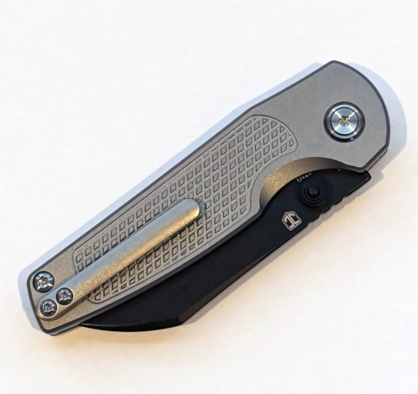 Artisan Cutlery Cleo ATZ 1871G BGY Premium Pocket Knife - EDC Folding Knife for Camping, Hiking & Outdoor Adventures