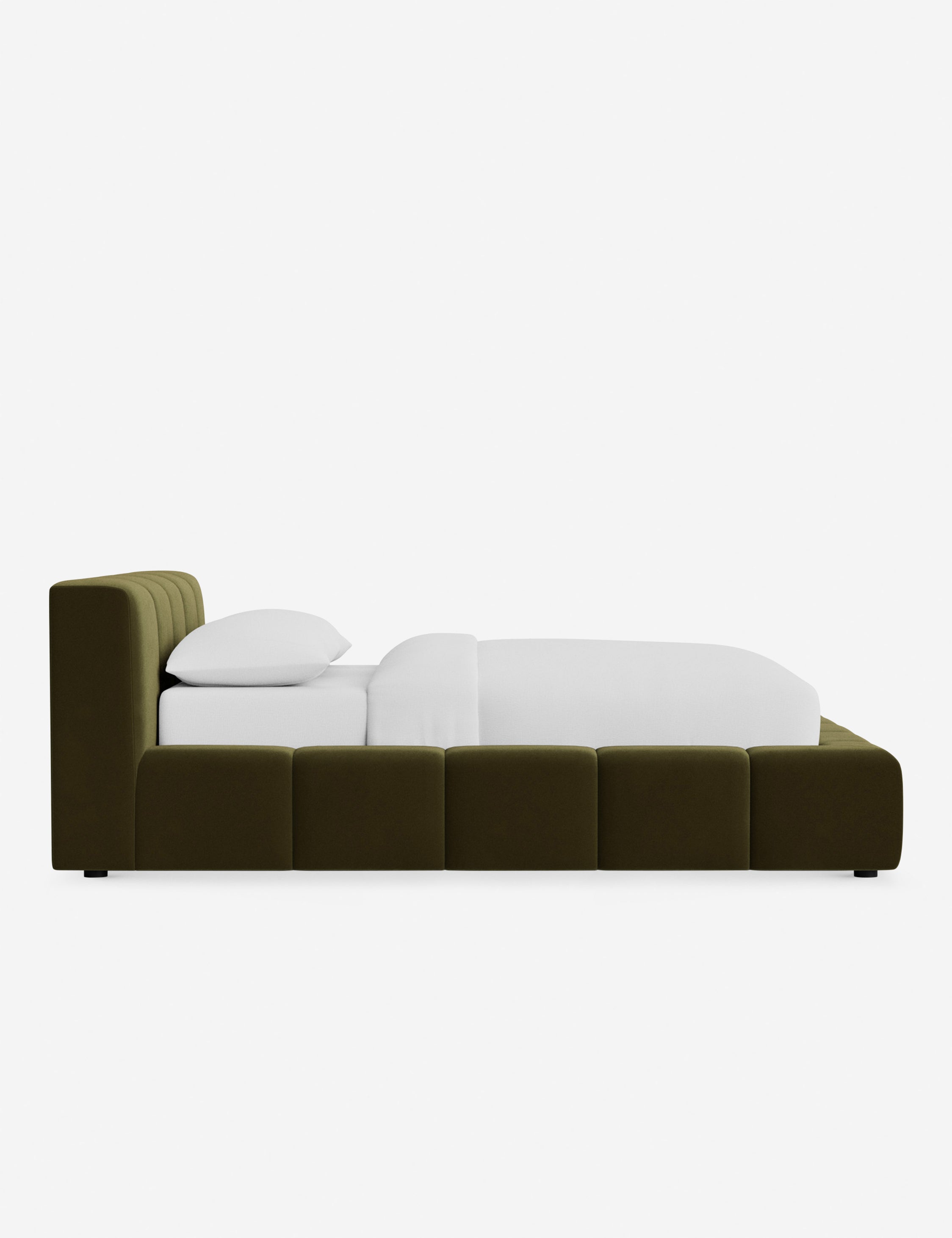 Cambry Platform Bed Frame - Modern Wooden Bed with Headboard & Storage, Queen Size, Easy Assembly - Perfect for Bedrooms, Guest Rooms & Small Apartments