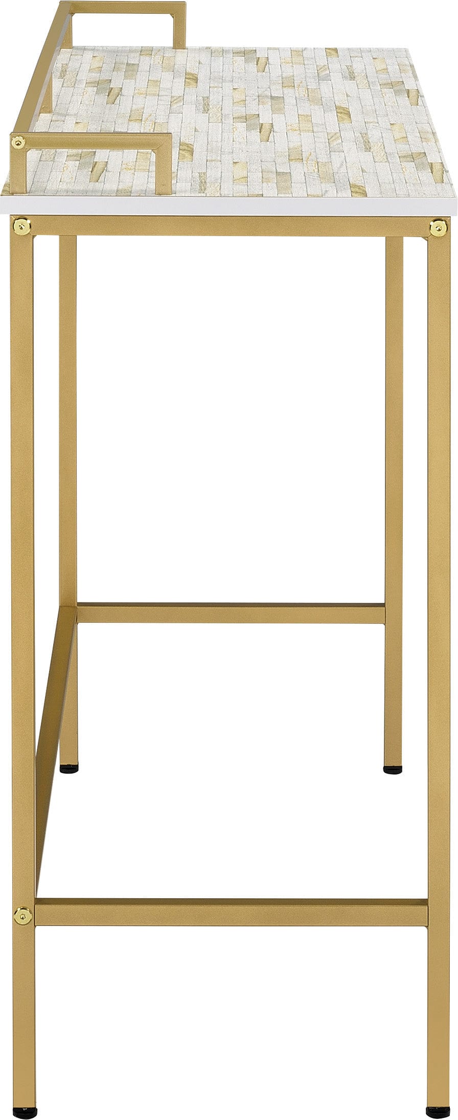 Office Star Brighton Console Table - Modern Entryway Table with Storage Shelf, Perfect for Hallway, Living Room & Office Decor | BRT
