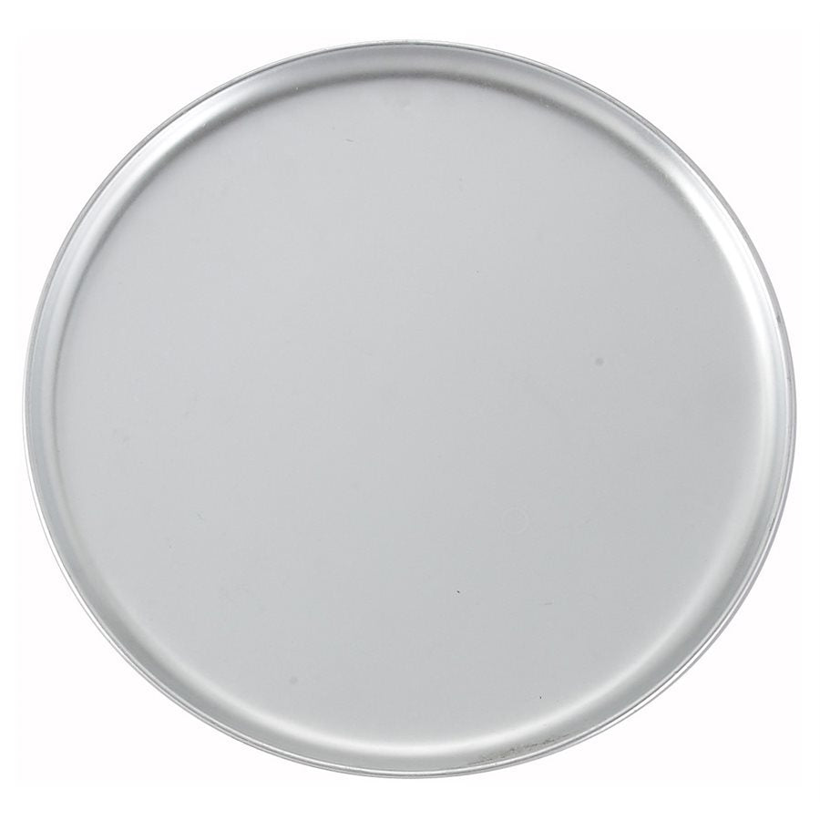Winco 12-Inch Round Commercial Grade Aluminum Pizza Pan - Perfect for Baking, Cooking & Serving Homemade Pizzas, Pies & Flatbreads in Restaurants or at Home