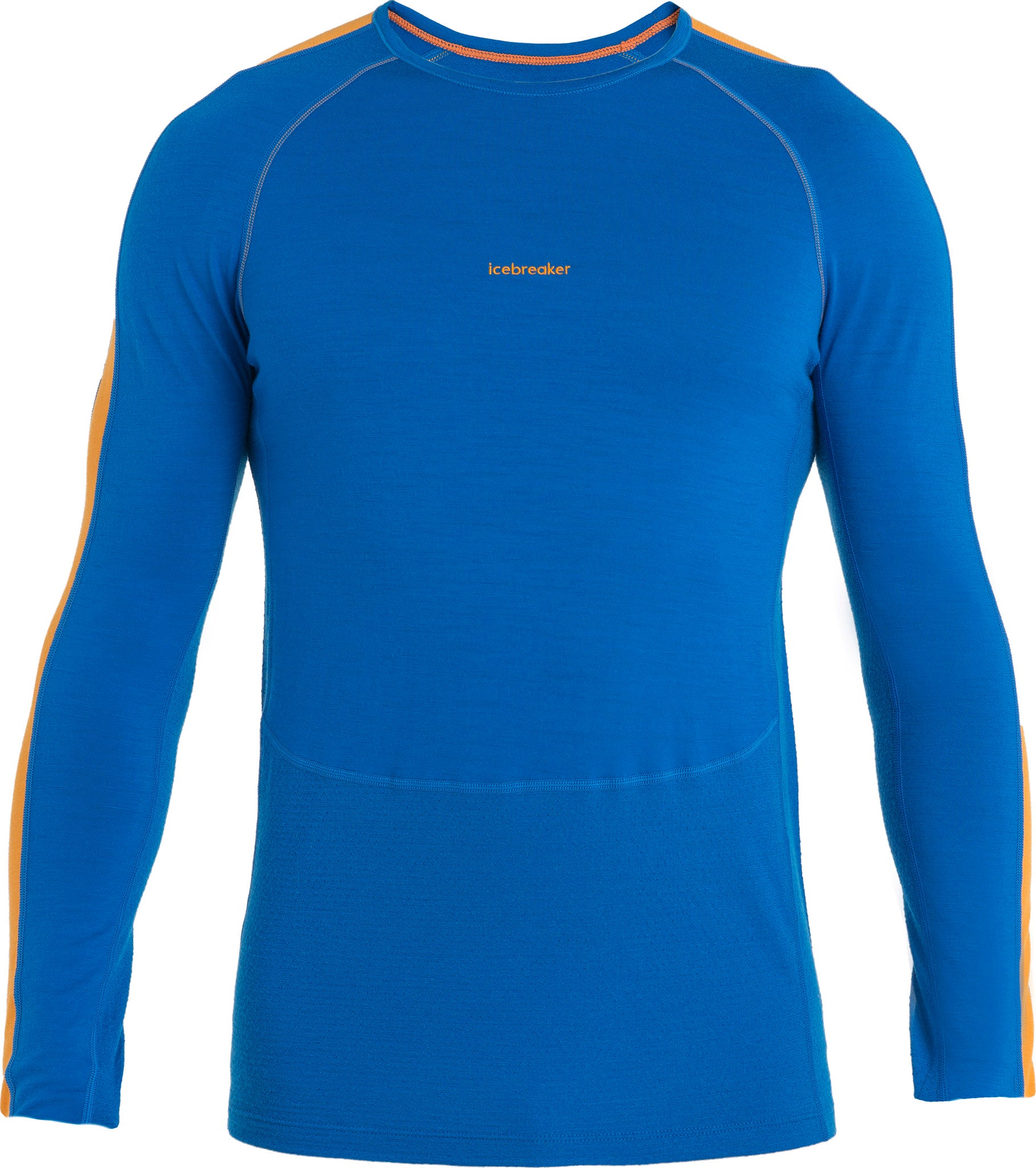 200 ZoneKnit Long Sleeve Crewneck Thermal Top for Men - Warm Winter Base Layer for Outdoor Activities & Cold Weather Sports
