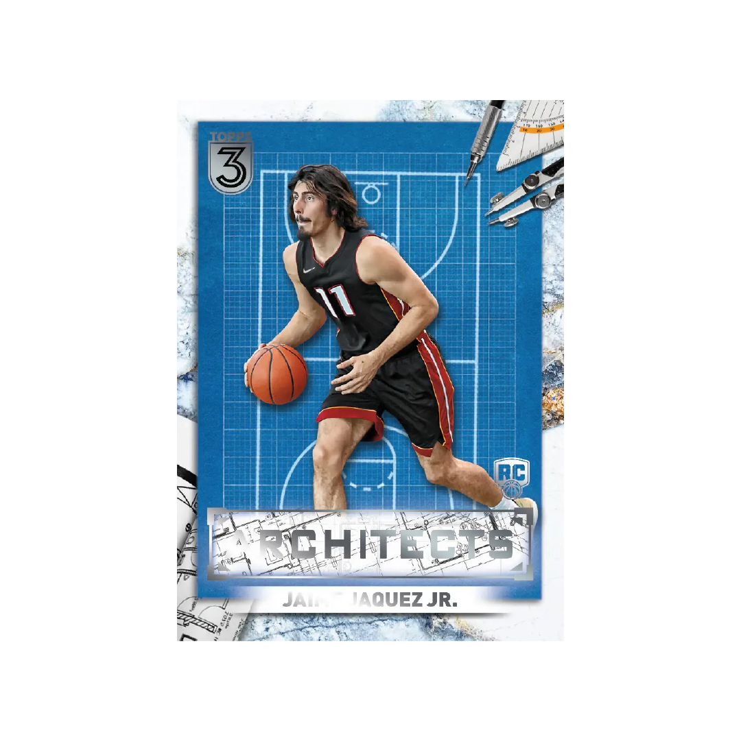 2023-24 Topps Three Basketball Hobby Box - Collectible Trading Cards for NBA Fans & Sports Memorabilia Enthusiasts - Perfect for Trading, Collecting, and Displaying