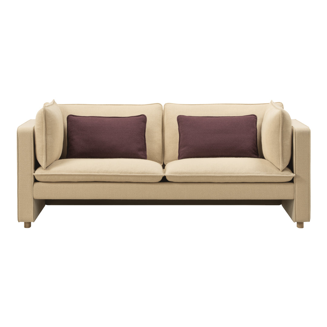 Jota Two Seater Sofa - Modern Comfortable Loveseat for Small Spaces | Perfect for Living Room, Apartment, or Office