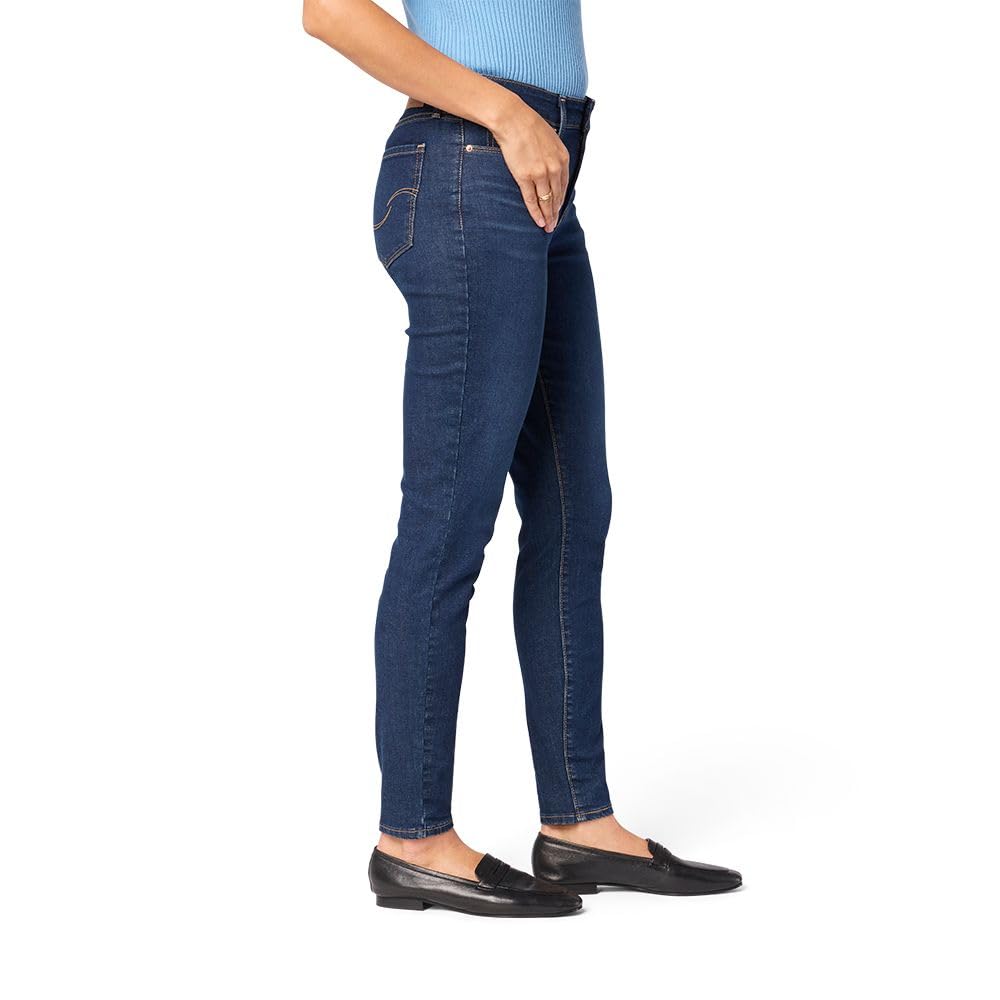 Levi's Signature Gold Women's Totally Shaping Skinny Jeans - High Waist Slim Fit Stretch Denim Pants (Standard & Plus Size) - Perfect for Casual Wear, Office Outfits & Night Out