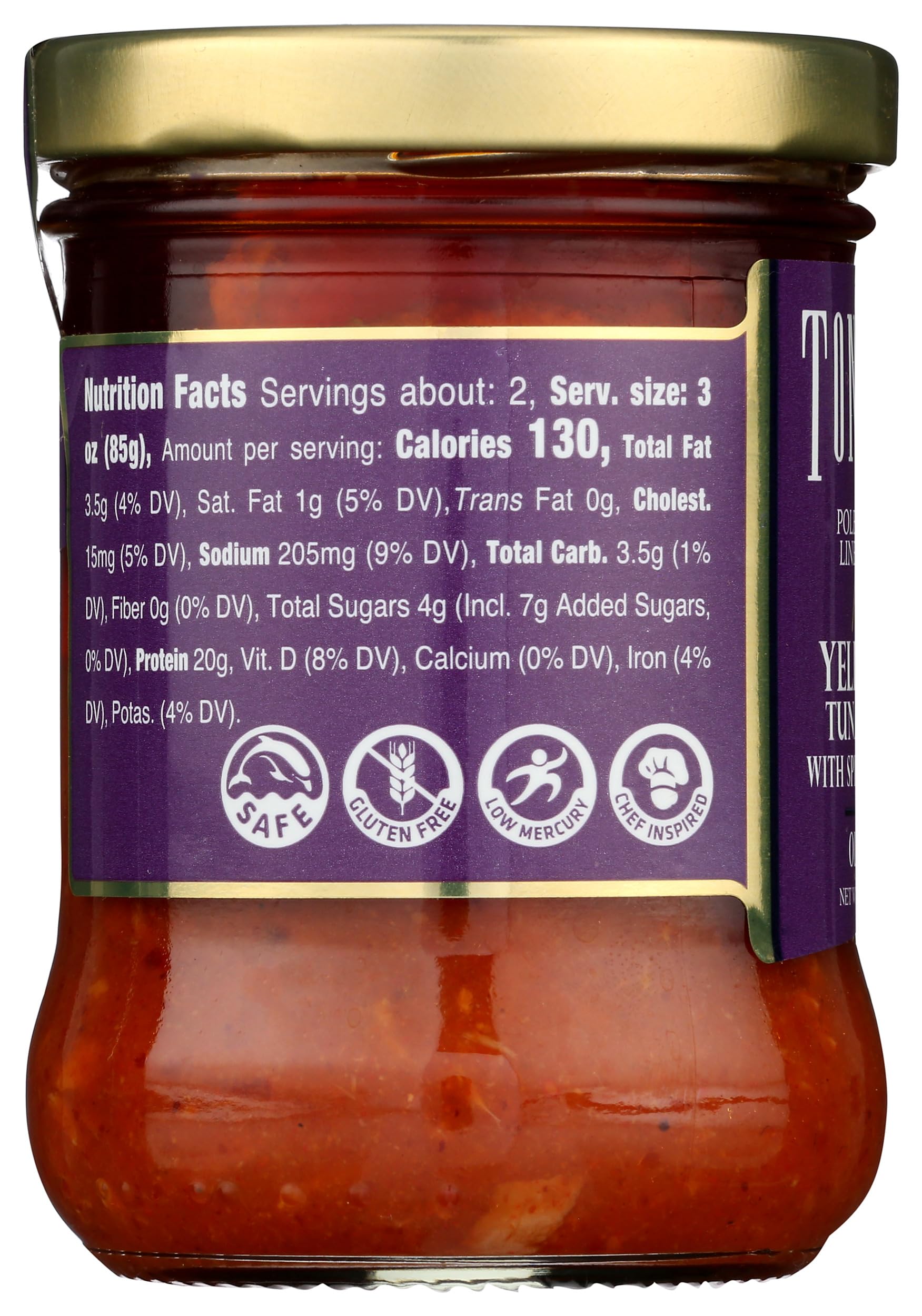Premium Spicy Thai Chili Tuna in Oil - 5oz Can, Wild Caught, High Protein, Keto & Paleo Friendly - Perfect for Salads, Sandwiches, and Quick Meals