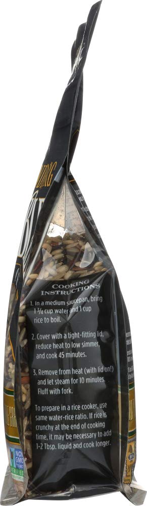 Organic Lundberg Brown & Wild Rice Blend - Gluten-Free, 16oz (Pack of 3) - Perfect for Healthy Meals, Side Dishes & Meal Prep