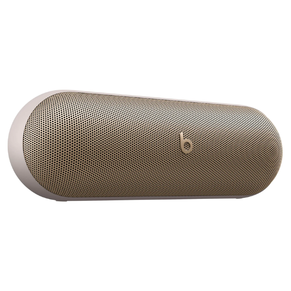 Beats By Dre Beats Pill Portable Wireless Bluetooth Speaker - Champagne Gold | Waterproof & Shockproof for Outdoor, Travel, Beach & Pool Parties