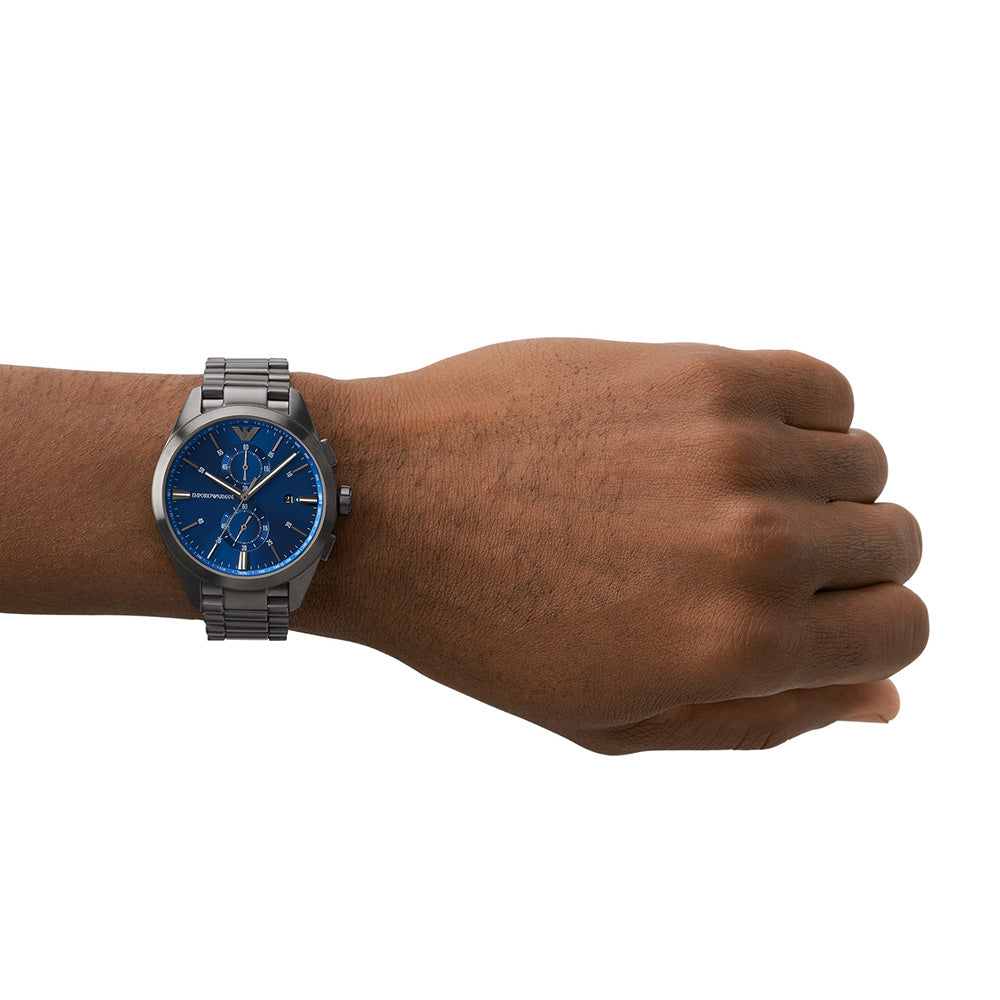 Emporio Armani AR11481 Men's Chronograph Watch - Stylish Luxury Timepiece for Business, Formal & Casual Wear