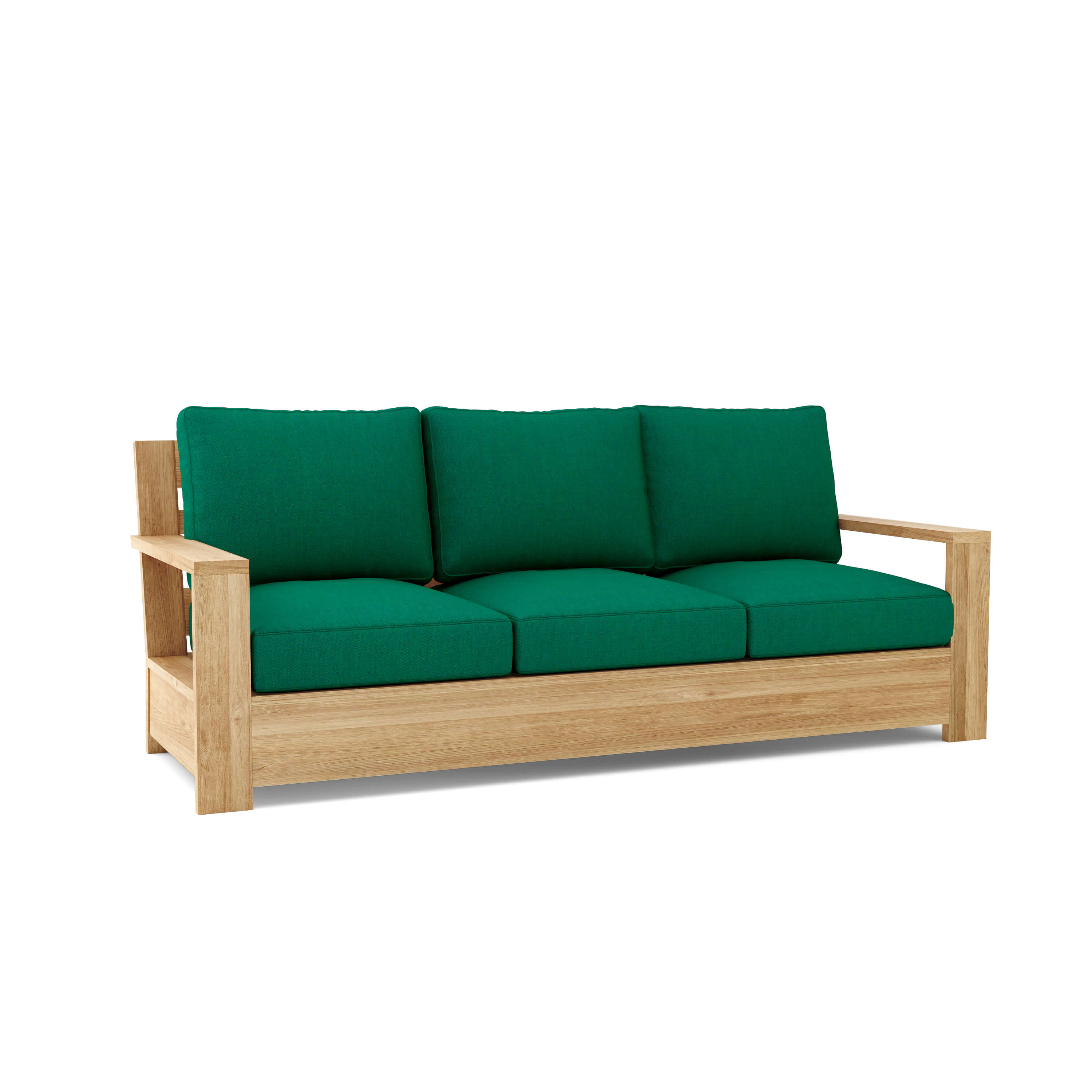 Madera Deep Seating Sofa - Premium Outdoor Patio Furniture Set with Weather-Resistant Cushions - Perfect for Backyard, Poolside & Garden Relaxation