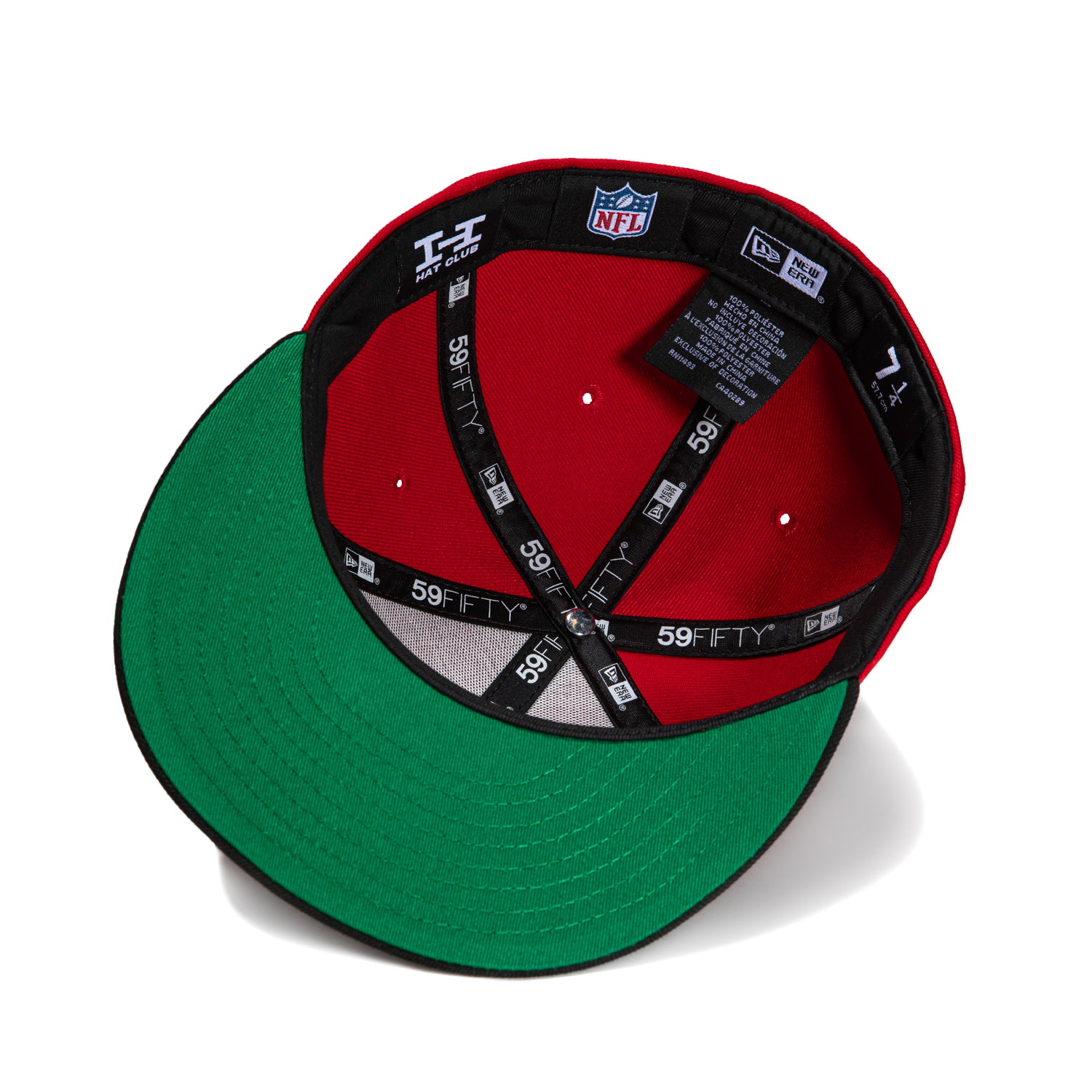 New Era 59Fifty San Francisco 49ers 30th Anniversary Champions Patch Snapback Hat - Red & Black - Official NFL Licensed Baseball Cap for Men & Women - Perfect for Game Day, Sports Events & Fan Collection